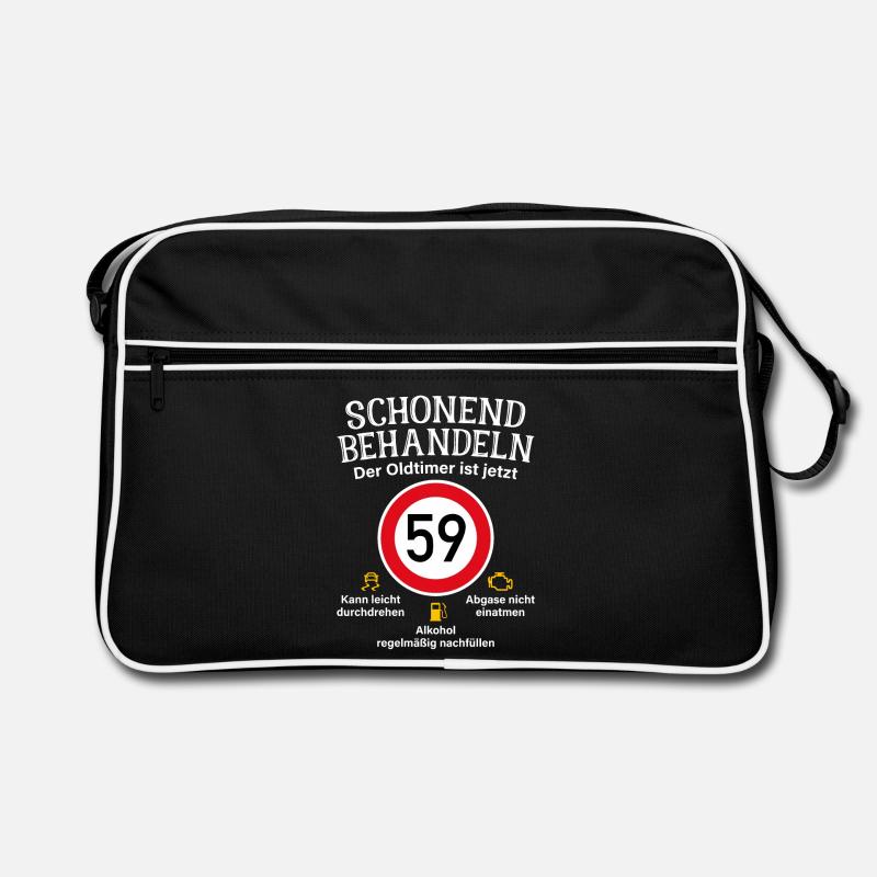 59. Geburtstag Schonend Behandeln Oldtimer Ist 59 Retro Tasche