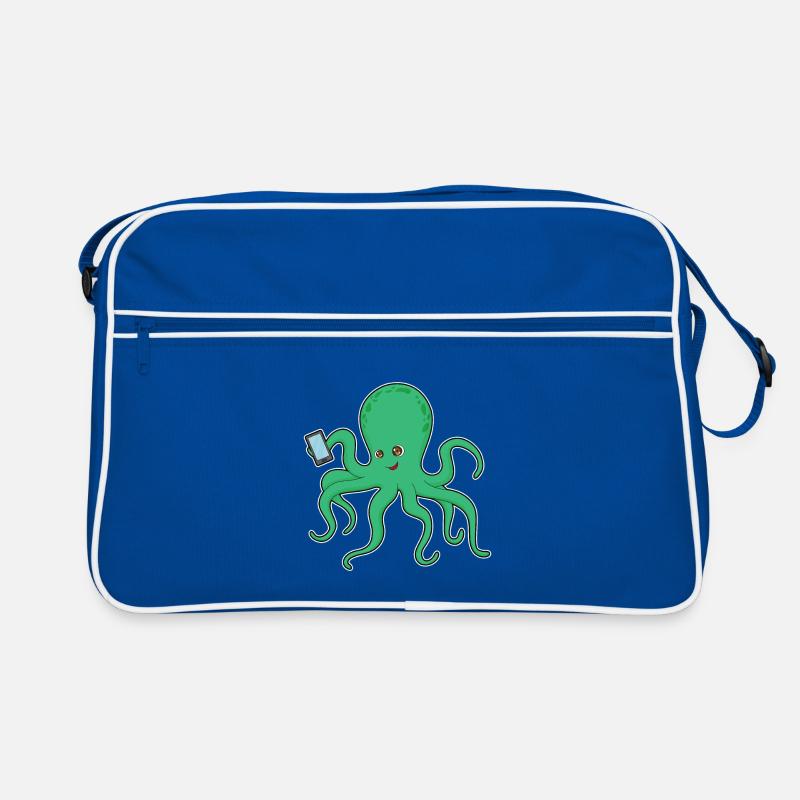 Octopus Mobile Sac Retro