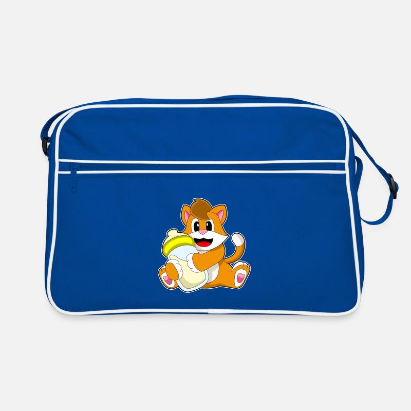 Lait biberon pour chat Sac Retro