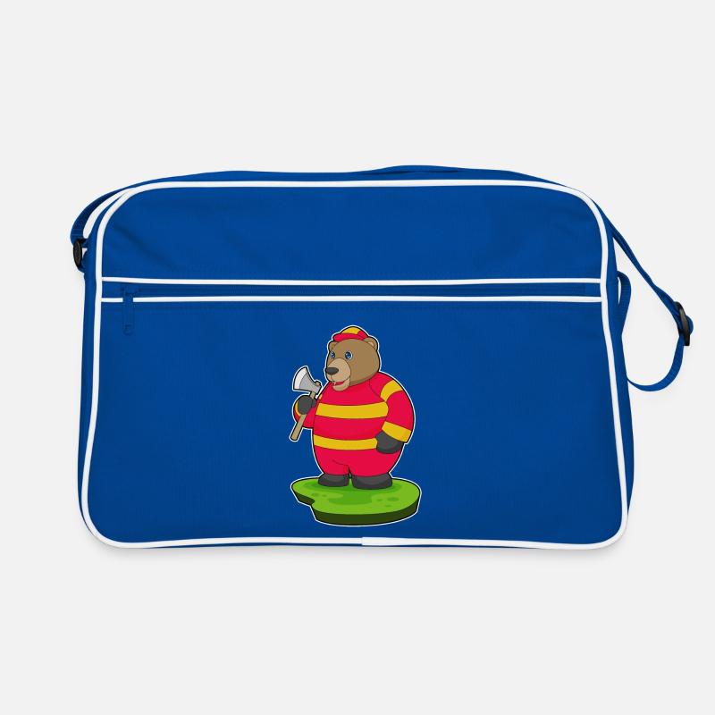 Brigade de pompiers Bear Axe Sac Retro
