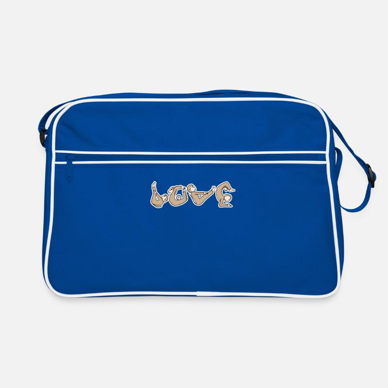 Monkey LOVE Yoga Retro Bag