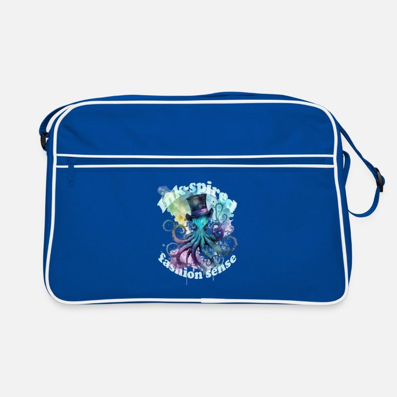 Sens de la mode Octophus avec chapeau haut de forme Sac Retro