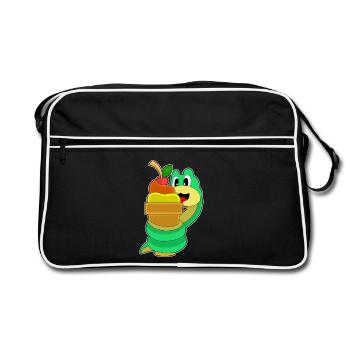 Snake waffle ice cream - Retro Bag - black/white - Front