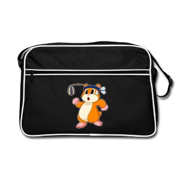 Hamster Seeds - Retro Bag - black/white - Front