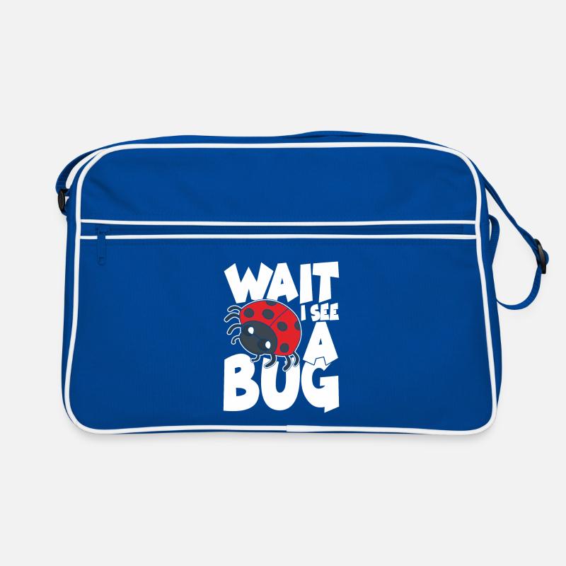Wait i see a bug Retro Tasche