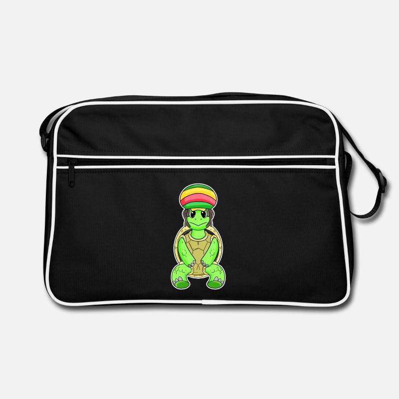 Rasta Turtle Retro Bag