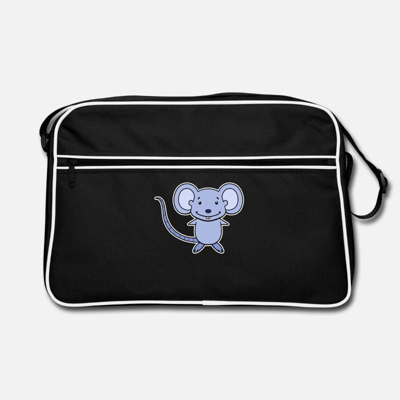 Maus Cartoon Retro Tasche