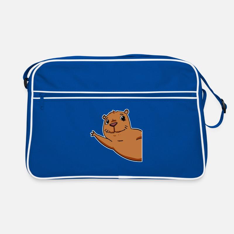 Capybara Wasserschwein Sac Retro