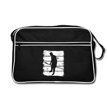 Baker - Retro Bag - black/white - Front