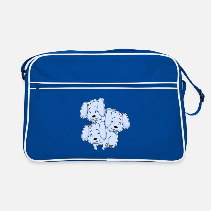 Motif de lapin Sac Retro