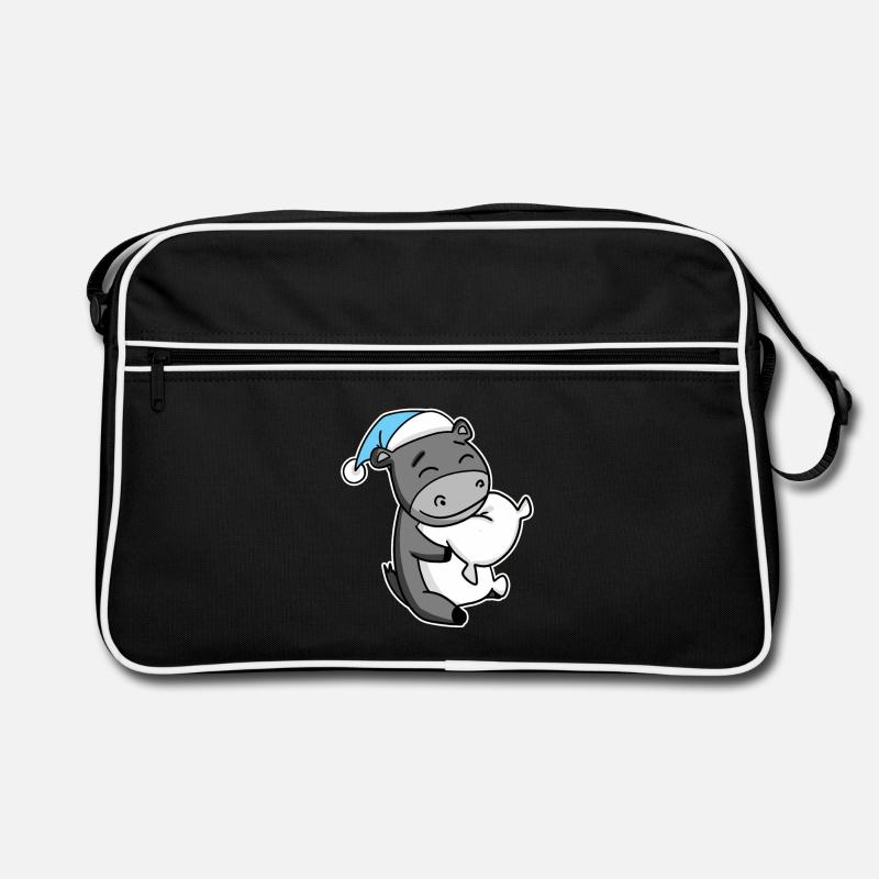 Âne avec oreiller et bonnet de sommeil Sac Retro
