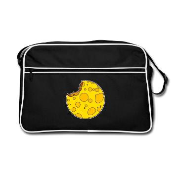 Rond de fromage Circle - Sac Retro - noir/blanc - Devant