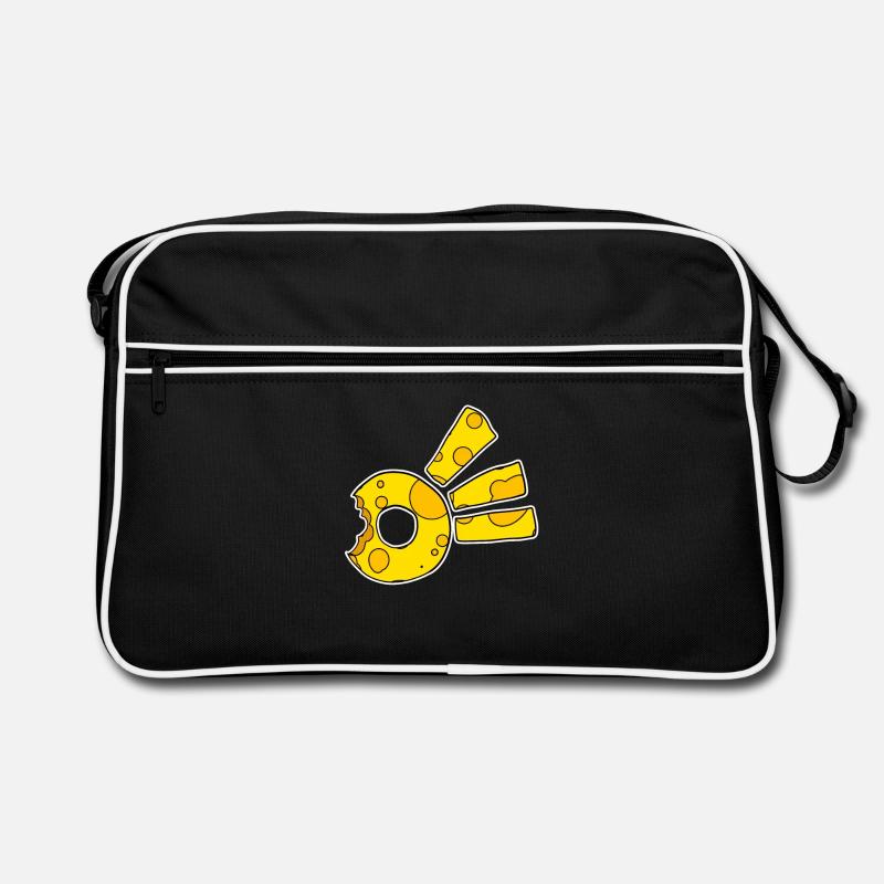 Cheese Comet Symbol Retro Bag