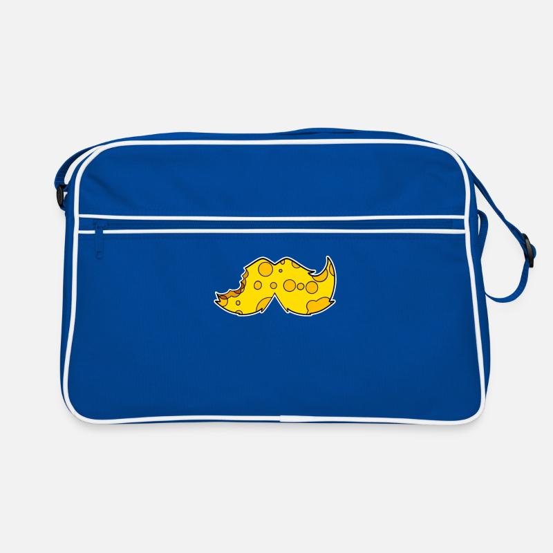 Oberlippenbart Schnurbart Bart Käse Retro Tasche