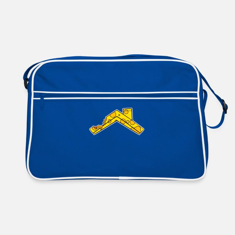 Fromage sur le toit de la maison Sac Retro