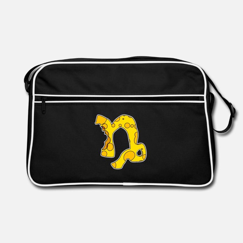 Sternzeichen Steinbock Symbol Retro Tasche