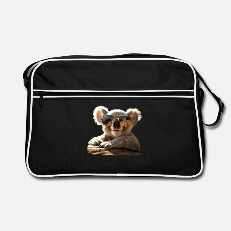 Koala Australien Koalas Koalabär Süßer Koala Bär Retro Tasche