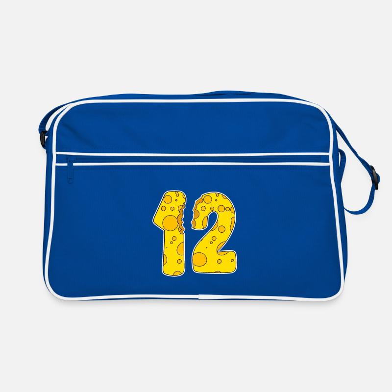 12 Year Old Funny Cheese Retro Bag