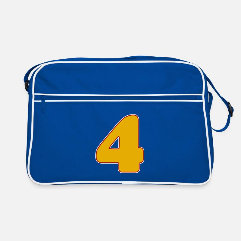 4 - Vier Retro Tasche
