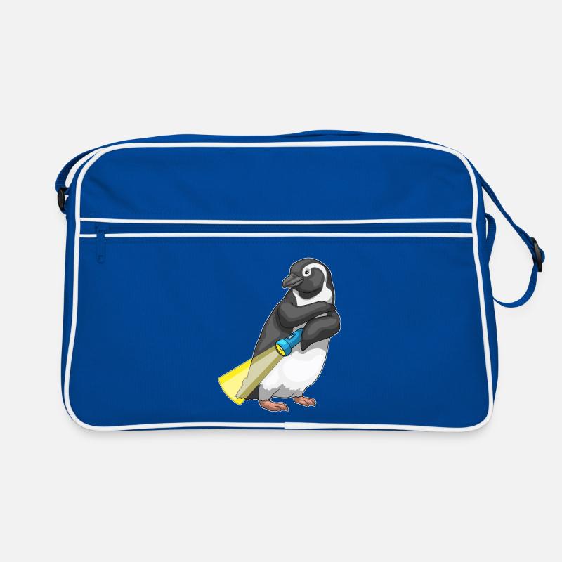 Lampe de poche pingouin Sac Retro