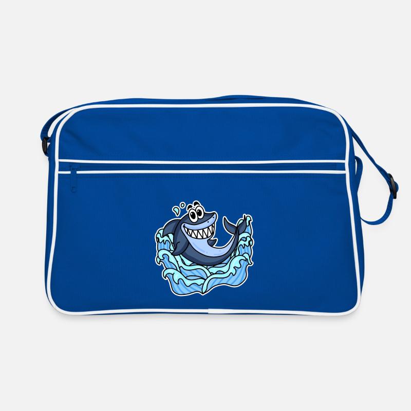Shark Fish Retro Bag