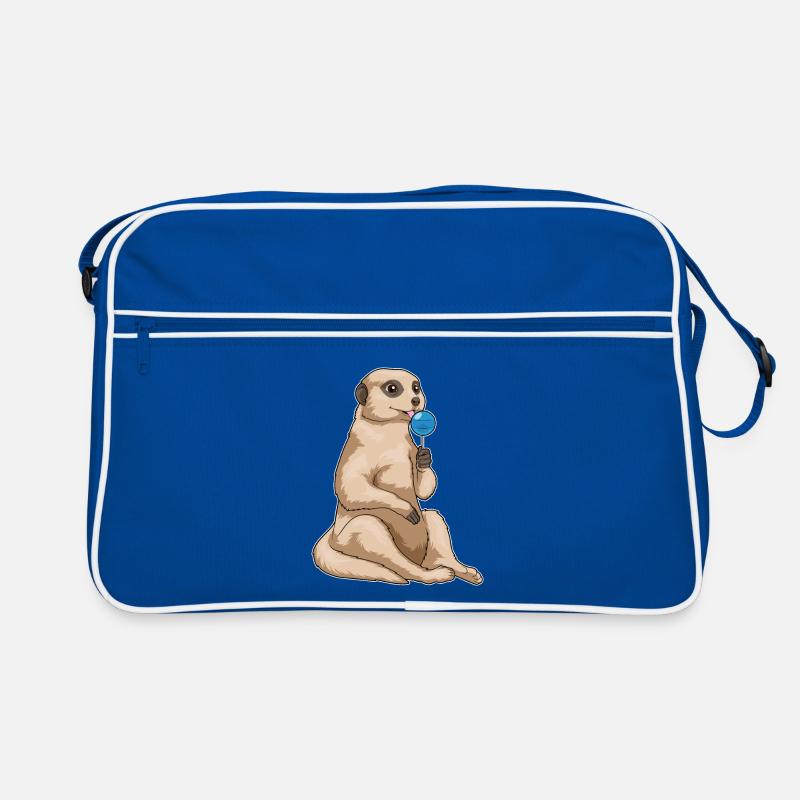 Erdmännchen Lutscher Retro Tasche