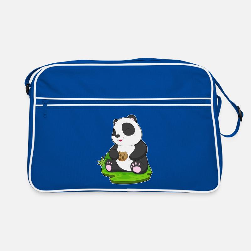 Panda Cookie Retro Tasche