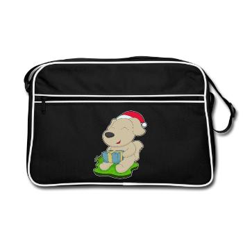 Forfait Noël pour chien - Sac Retro - noir/blanc - Devant