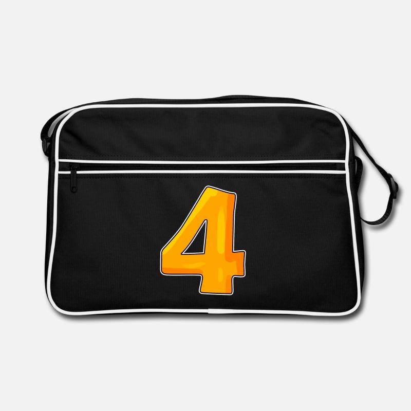 Numéro numéro 4 Sac Retro