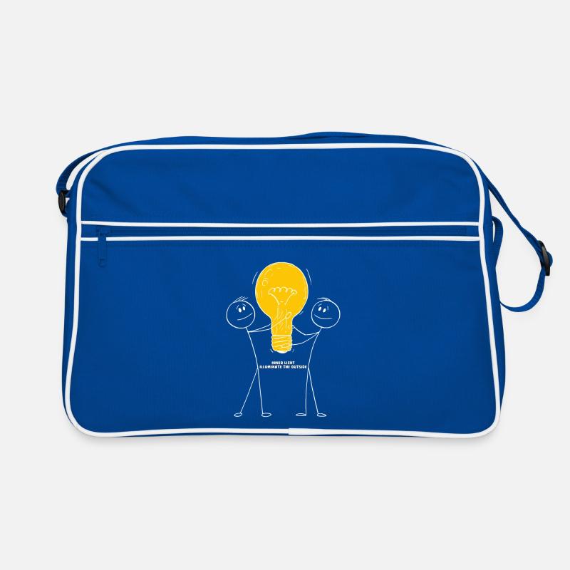 Modernes Style-Innenlicht erhellt das Äußere Retro Tasche