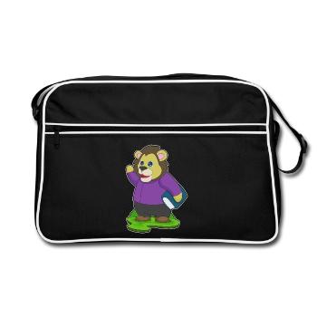 Livre Lion - Sac Retro - noir/blanc - Devant