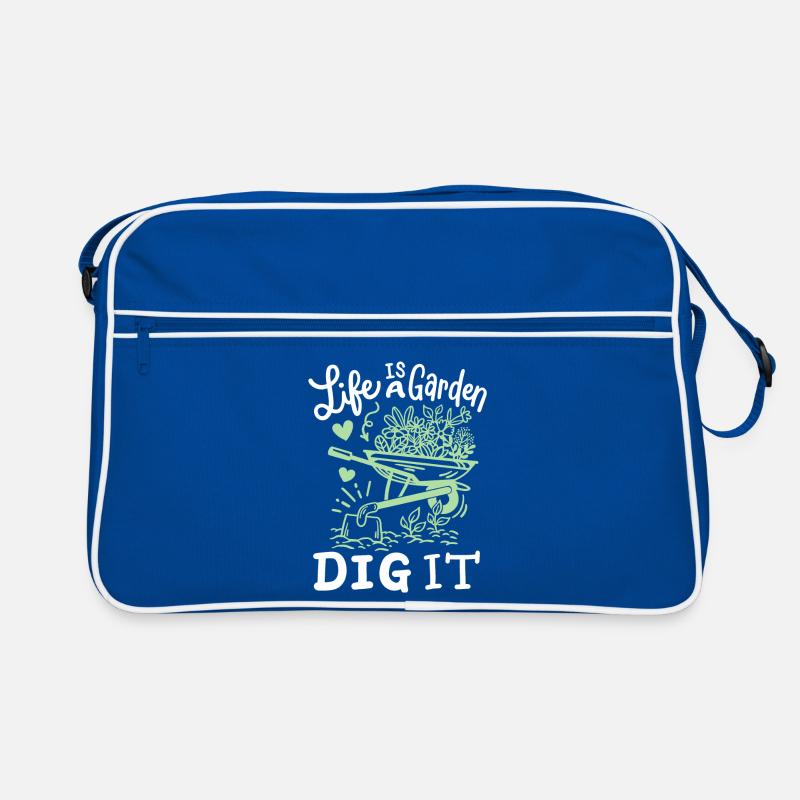 Garten Gartenarbeit Retro Tasche