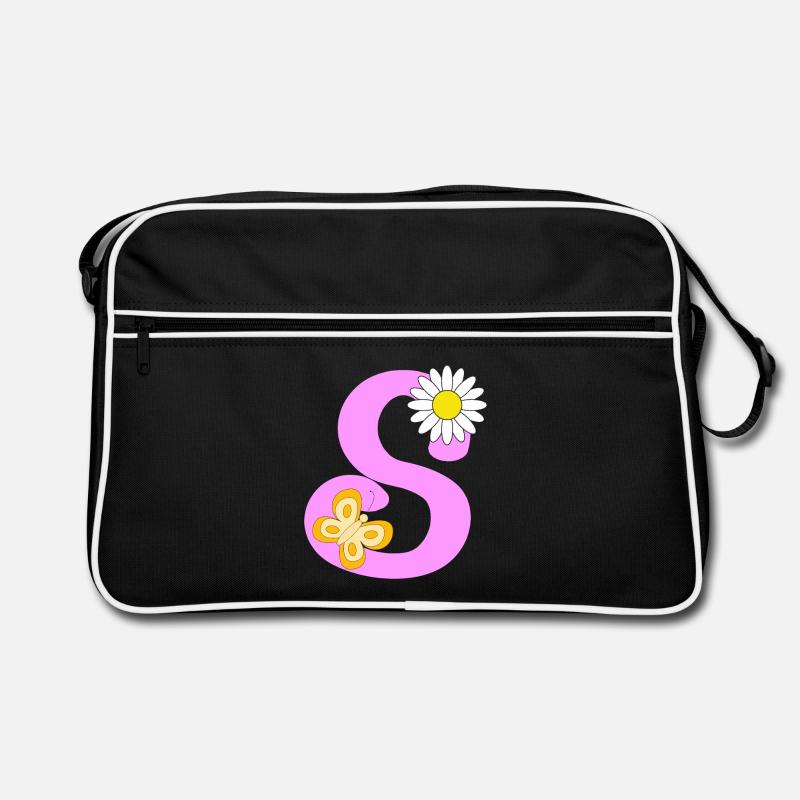 Lettre S Sac Retro