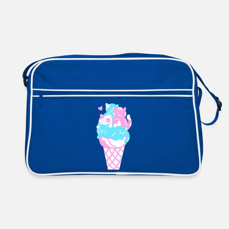 Eis Eiscreme Retro Tasche
