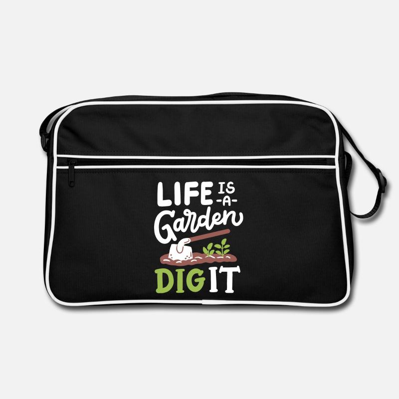 Garten Gartenarbeit Retro Tasche