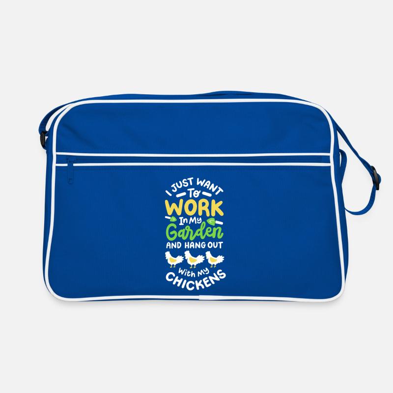 Garten Gartenarbeit Retro Tasche