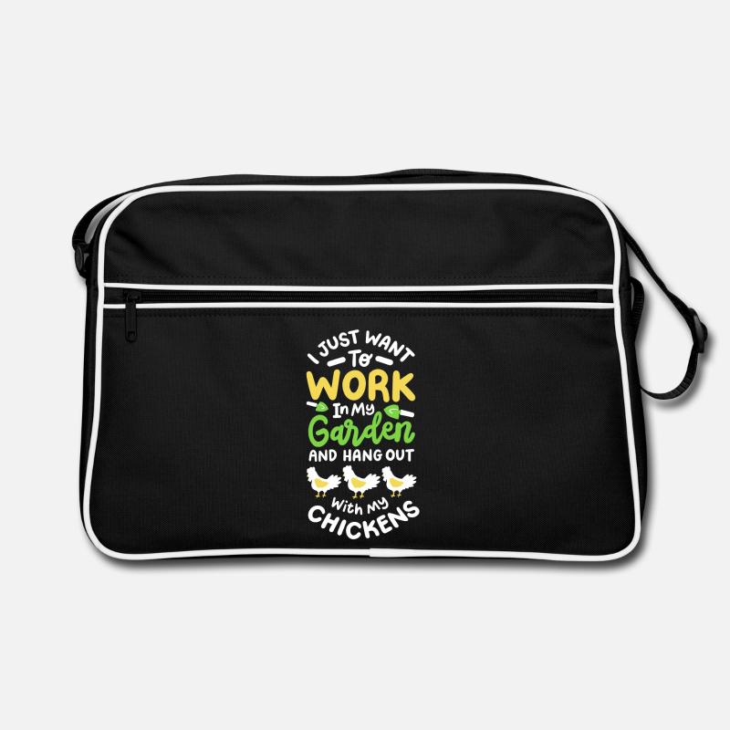 Garten Gartenarbeit Retro Tasche
