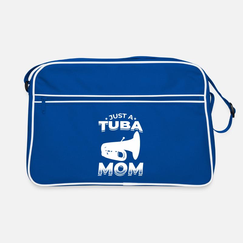 Nur eine Tuba Mutter Retro Tasche