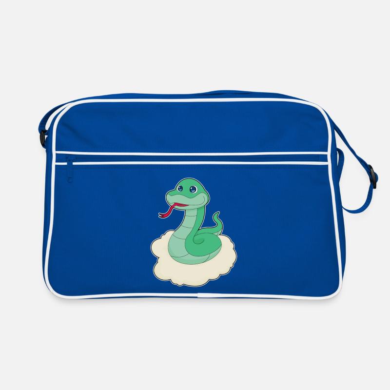 Nuages de serpent Sac Retro