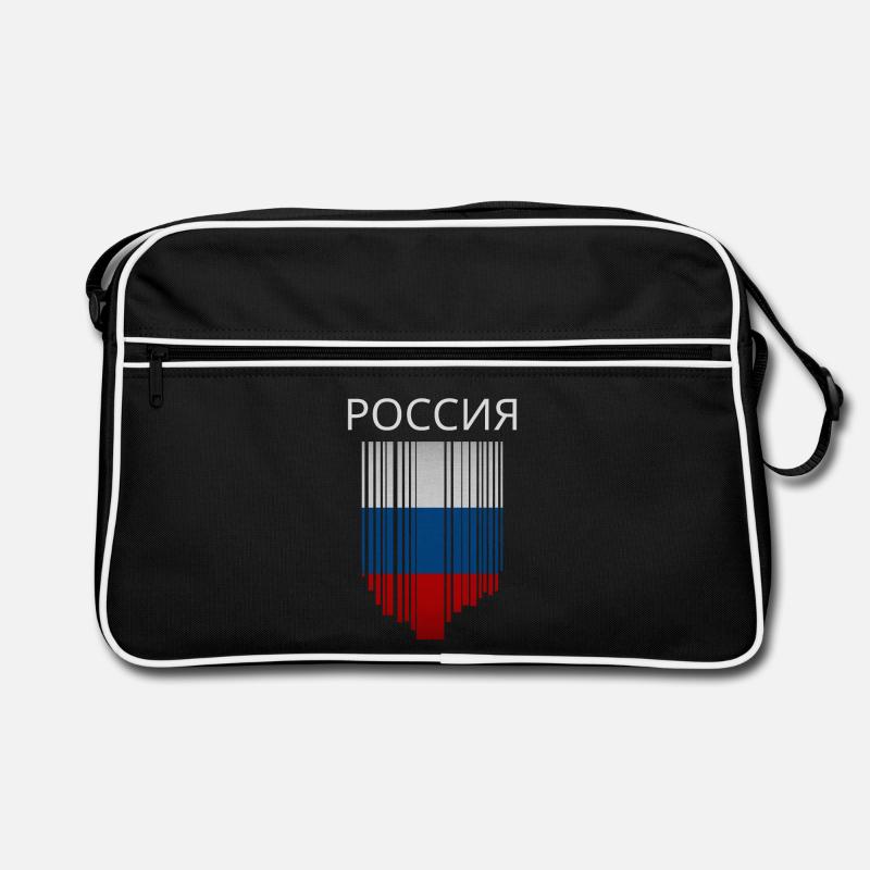 Drapeau de la Russie, fierté russe Sac Retro