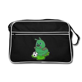 Caterpillar Joueur de football Football - Sac Retro - noir/blanc - Devant