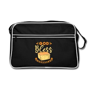 Amateur de pain de maïs - Sac Retro - noir/blanc - Devant