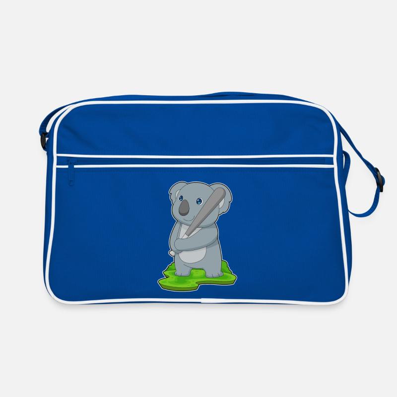 Koala Baseball Baseball Bat Retro Bag