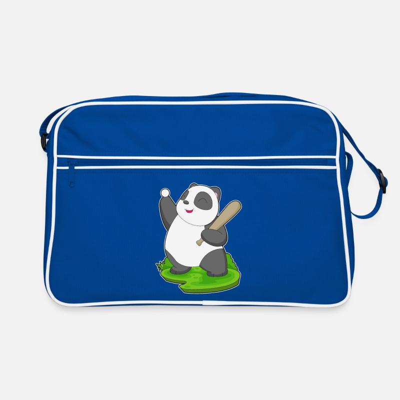 Panda Baseball Batte de baseball Sac Retro