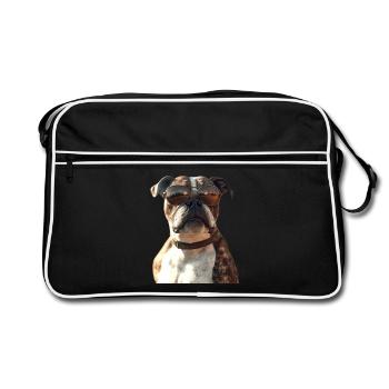 German Boxer Dog Boxer Club German Boxer Club - Retro Bag - black/white - Front