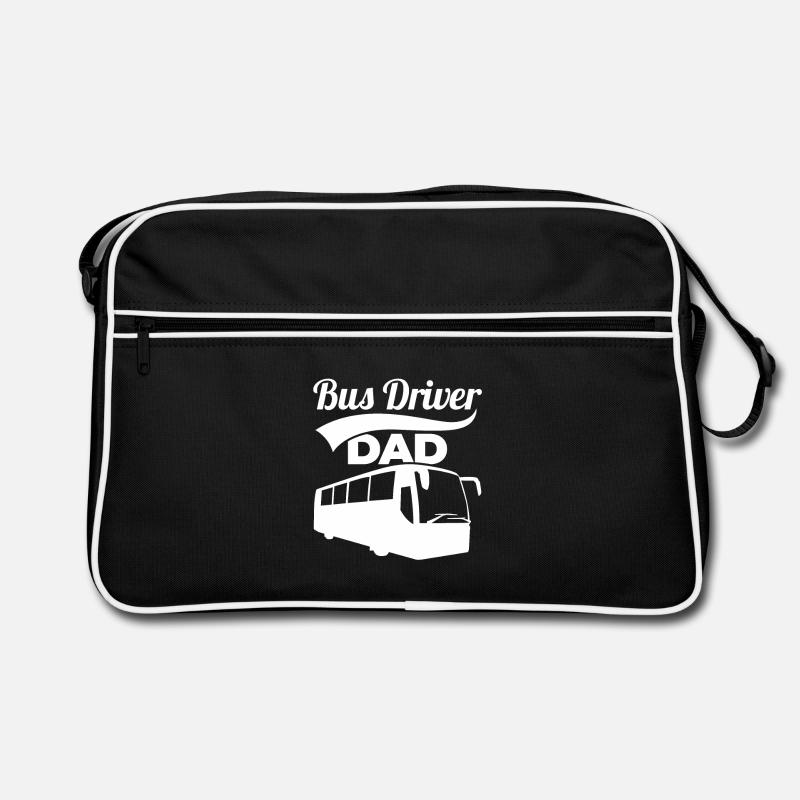 Bus Driver Dad Retro Bag