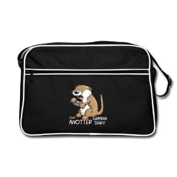 Just Anotter Chemise de jeu - Sac Retro - noir/blanc - Devant