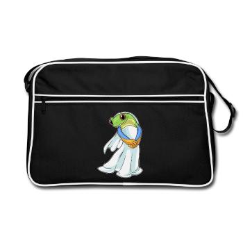 Frog Bridal Wedding Dress Wedding - Retro Bag - black/white - Front