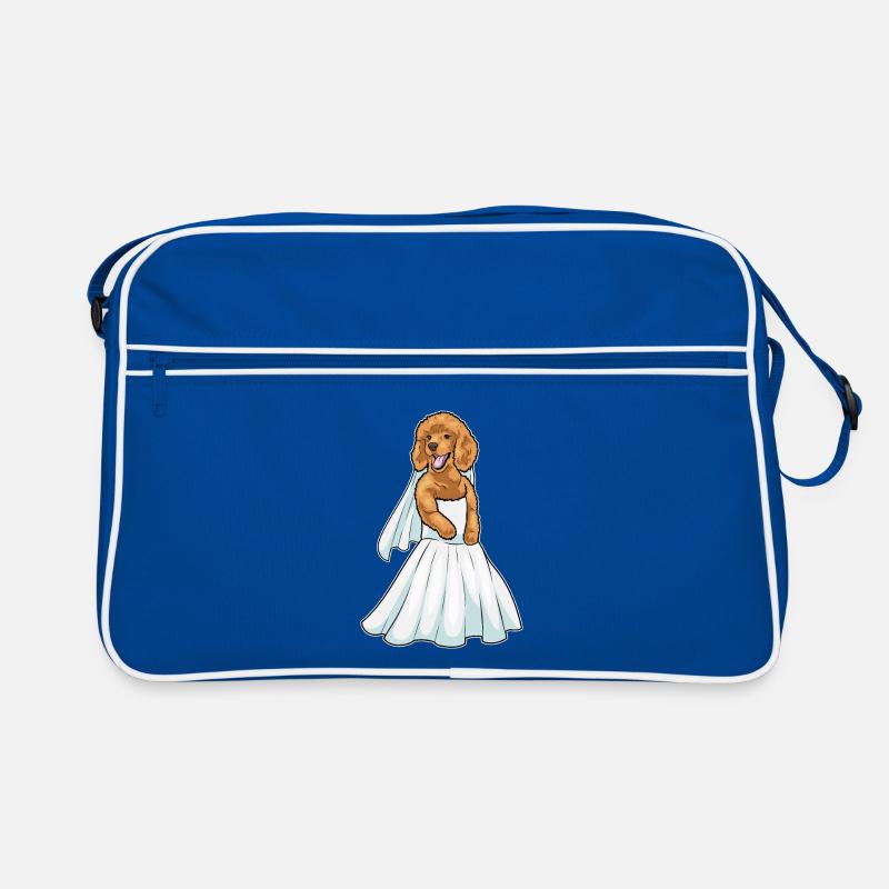 Robe de mariée caniche Sac Retro