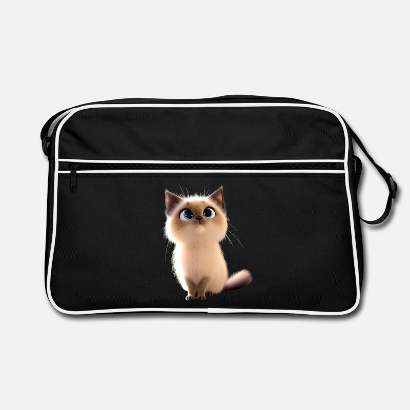 Chat Birman Chat Birman Sacré Chat Birman Mignon Chats Birmans Sac Retro